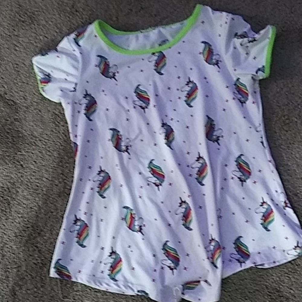 Unicorn White shirt